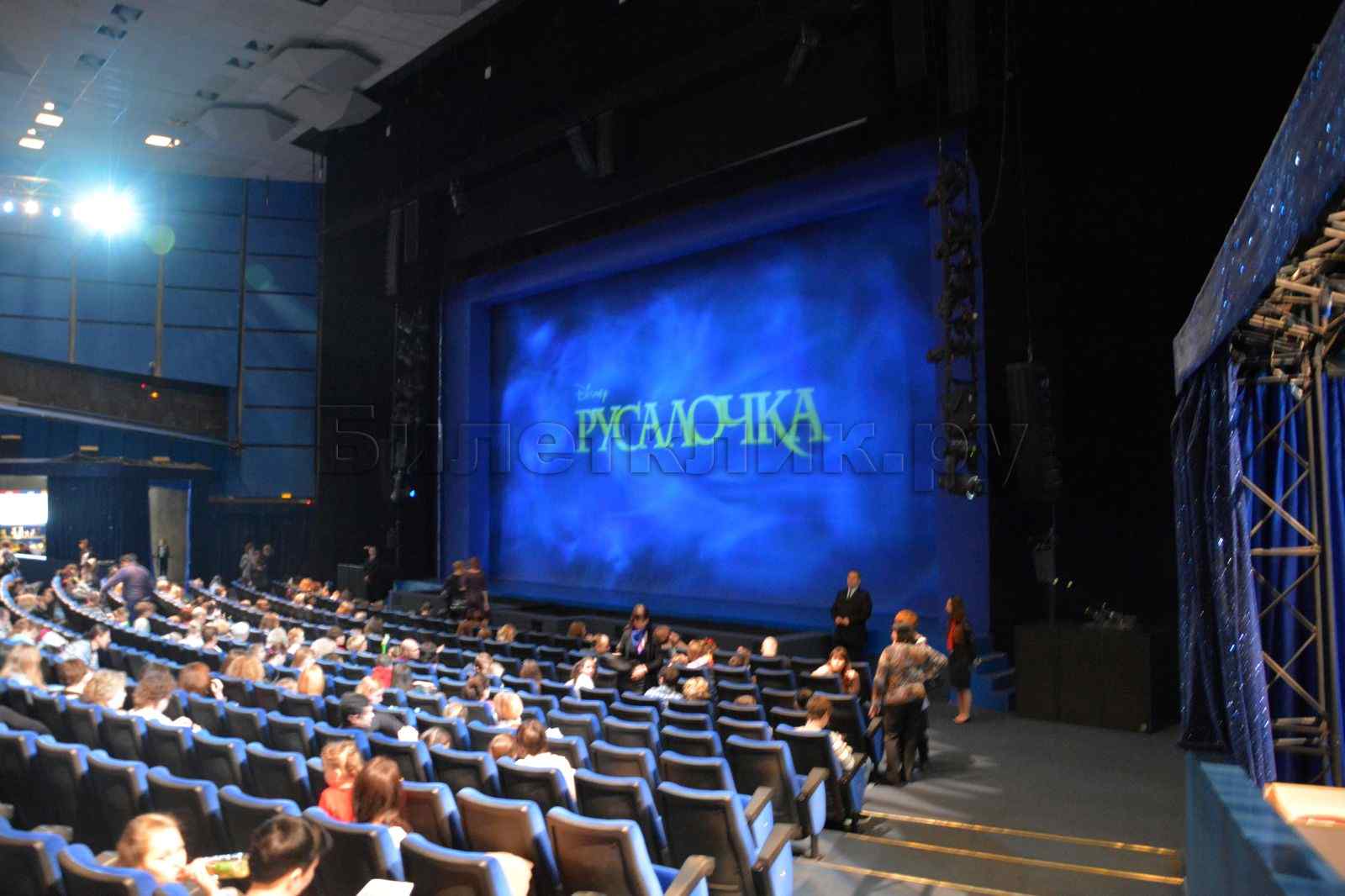 московский театр мюзикла вид с балкона